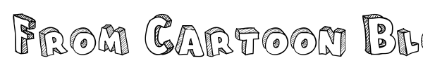 From Cartoon Blocks font preview